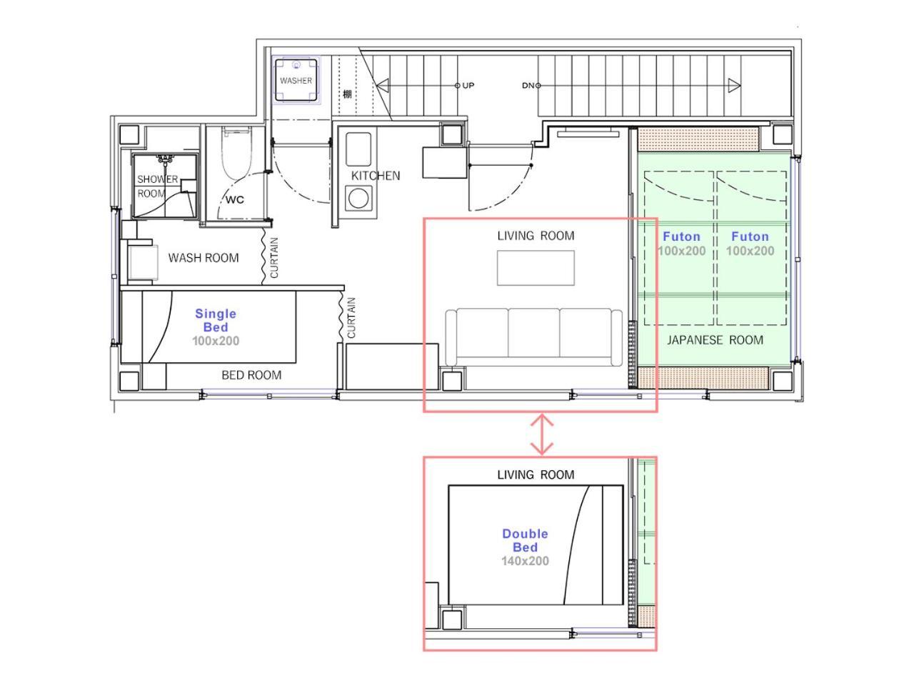 Appartement East Toranomon - Kando